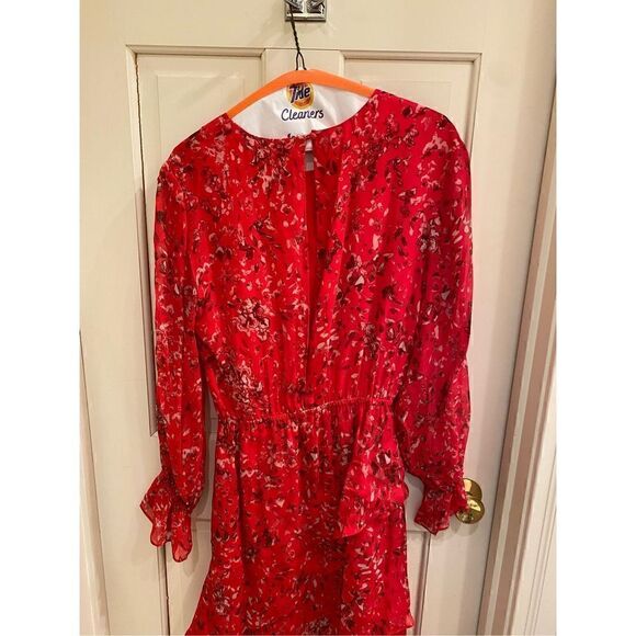 IRO floral asymmetric dress - Picture 7 of 9